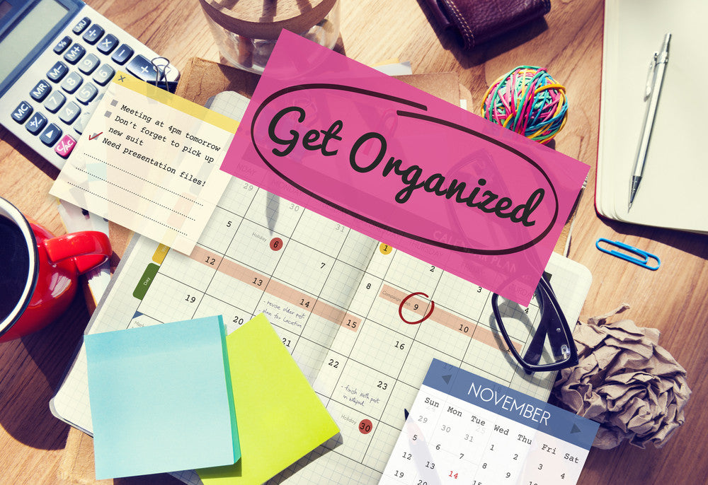 12 Steps to a New You: March: Get Organized