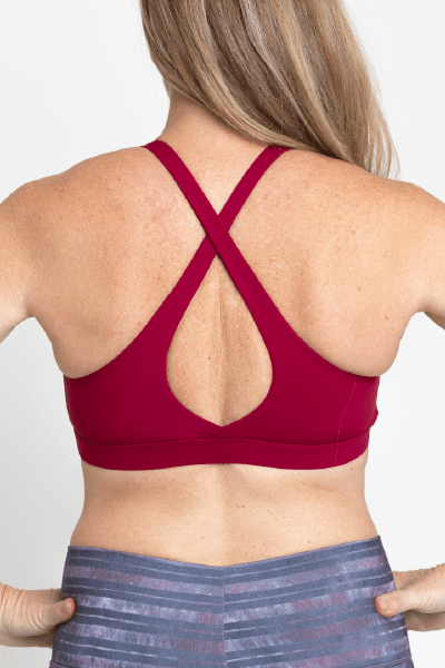 Aerial-2 Bra, Plum (Whisper) - Whisper