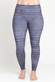 Cora Concrete Stripe Legging 3, Grey/Purple (Sol and Mane)