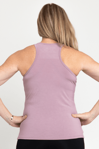 Katie Muscle Tank, Elderberry (Vie Active)