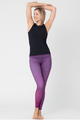 Cora 7/8 Legging, Maroon Ocean (Sol and Mane)