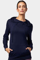 Tadasana Hoodie, Navy (Sol and Mane)