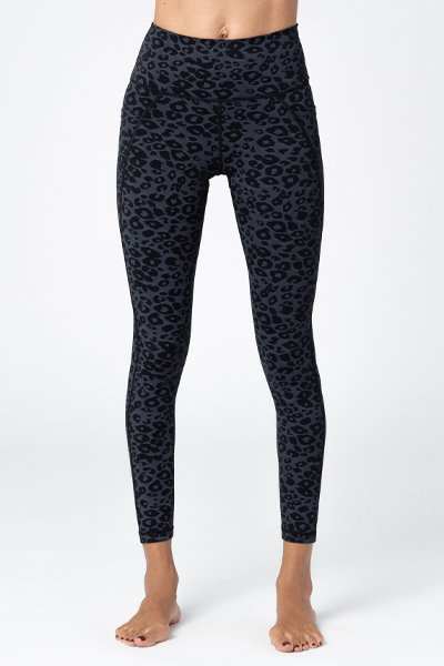 AVENUE | Women's Plus Size Vibin' Print Legging - black leopard - 14W